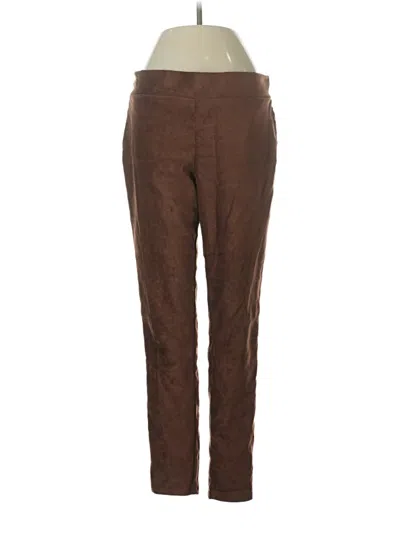 Pre-owned Nydj Casual Pants In Brown