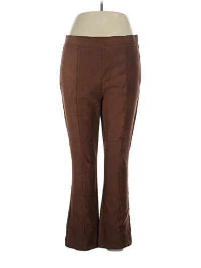 Pre-owned Nydj Casual Pants In Brown