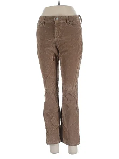Pre-owned Nydj Casual Pants In Brown
