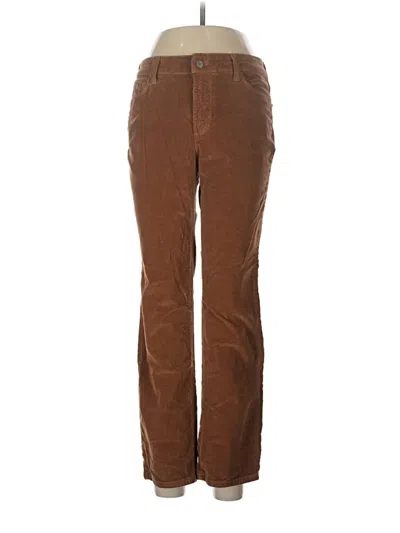 Pre-owned Nydj Casual Pants In Brown
