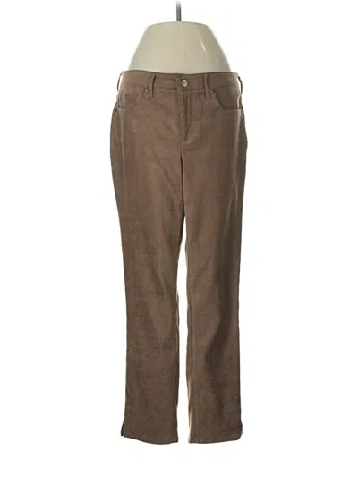 Pre-owned Nydj Casual Pants In Brown