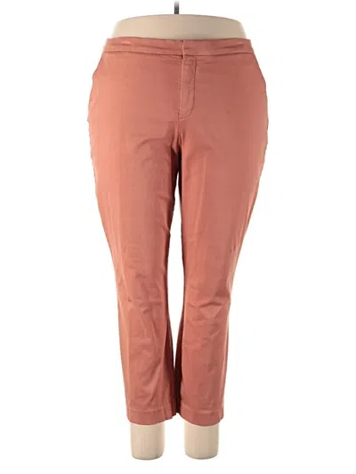 Pre-owned Nydj Casual Pants In Brown