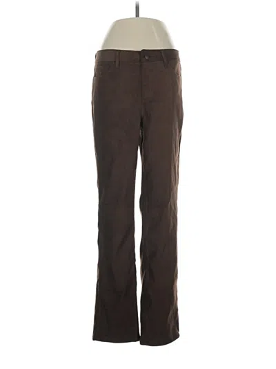 Pre-owned Nydj Casual Pants In Brown