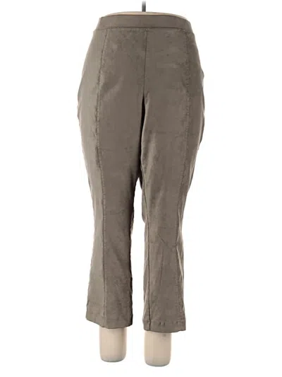 Pre-owned Nydj Casual Pants In Gray