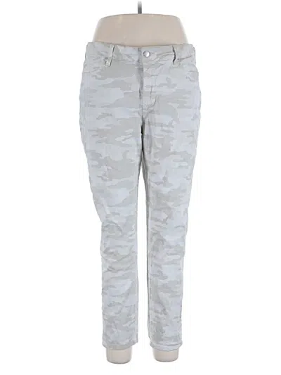 Pre-owned Nydj Casual Pants In Gray