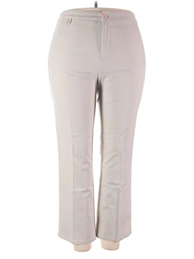 Pre-owned Nydj Casual Pants In Gray
