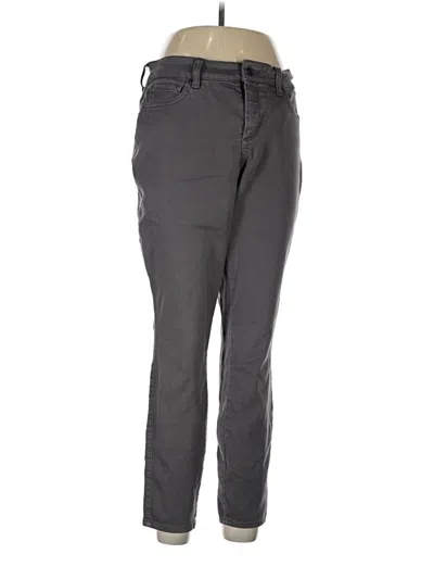 Pre-owned Nydj Casual Pants In Gray
