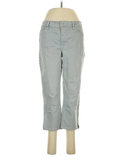 Pre-owned Nydj Casual Pants In Gray