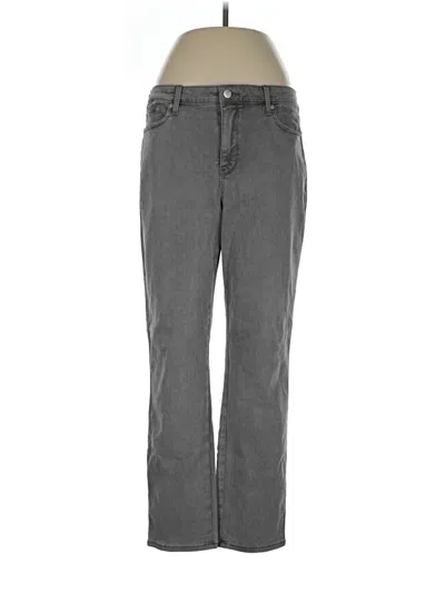 Pre-owned Nydj Casual Pants In Gray