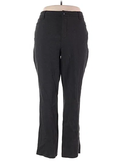 Pre-owned Nydj Casual Pants In Gray