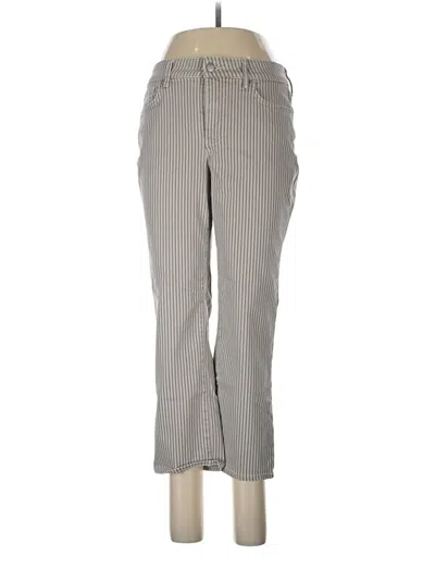 Pre-owned Nydj Casual Pants In Gray