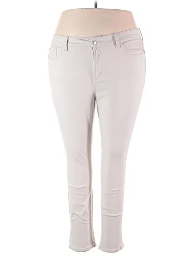 Pre-owned Nydj Casual Pants In Gray