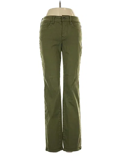 Pre-owned Nydj Casual Pants In Green