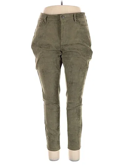 Pre-owned Nydj Casual Pants In Green