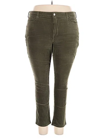 Pre-owned Nydj Casual Pants In Green