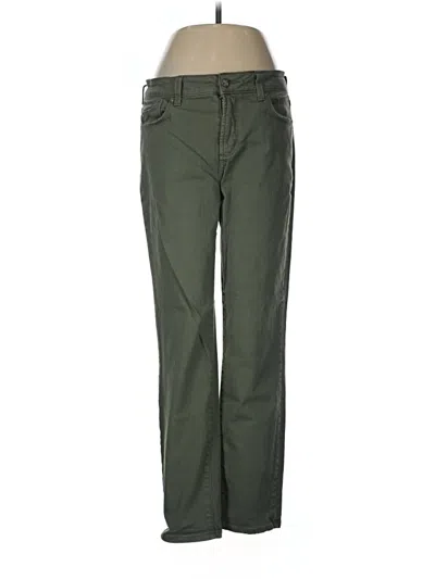 Pre-owned Nydj Casual Pants In Green