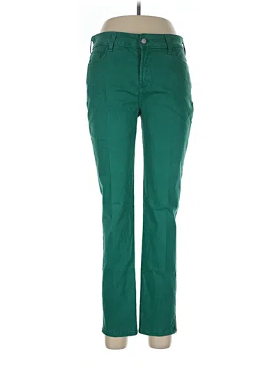 Pre-owned Nydj Casual Pants In Green