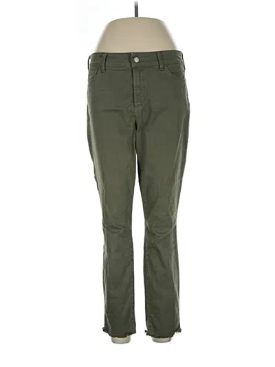 Pre-owned Nydj Casual Pants In Green