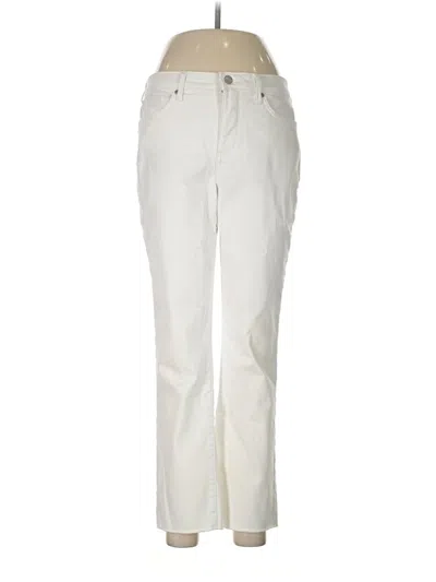 Pre-owned Nydj Casual Pants In Ivory
