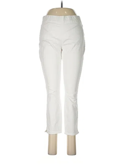 Pre-owned Nydj Casual Pants In Ivory
