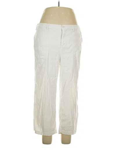 Pre-owned Nydj Casual Pants In Ivory