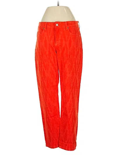 Pre-owned Nydj Casual Pants In Orange
