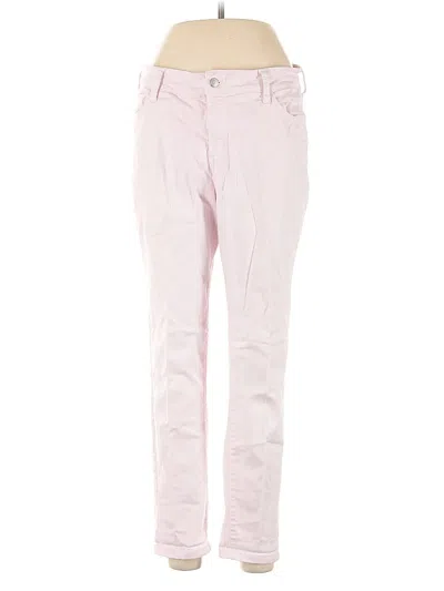 Pre-owned Nydj Casual Pants In Pink