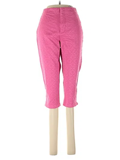Pre-owned Nydj Casual Pants In Pink