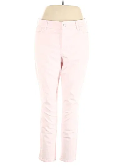 Pre-owned Nydj Casual Pants In Pink