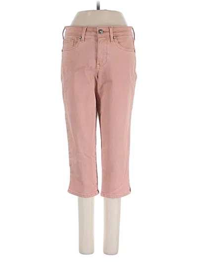 Pre-owned Nydj Casual Pants In Pink
