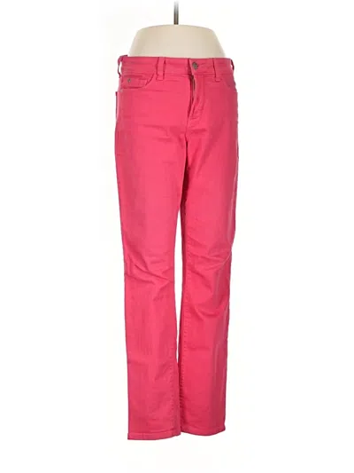 Pre-owned Nydj Casual Pants In Pink