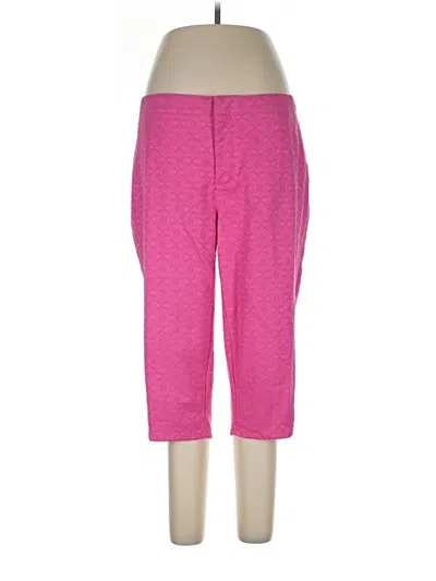 Pre-owned Nydj Casual Pants In Pink