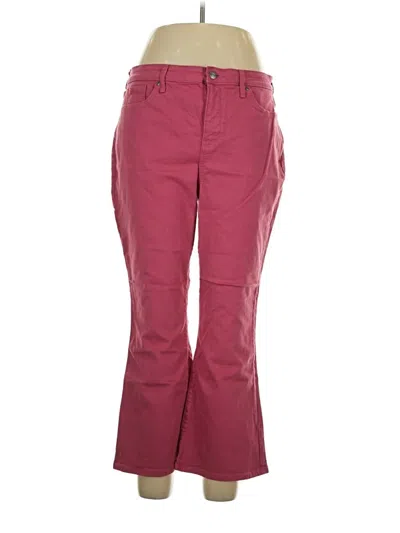 Pre-owned Nydj Casual Pants In Pink