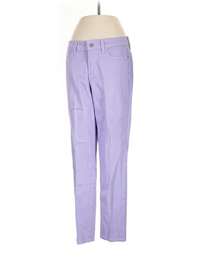 Pre-owned Nydj Casual Pants In Purple