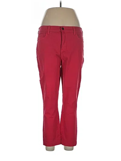 Pre-owned Nydj Casual Pants In Red