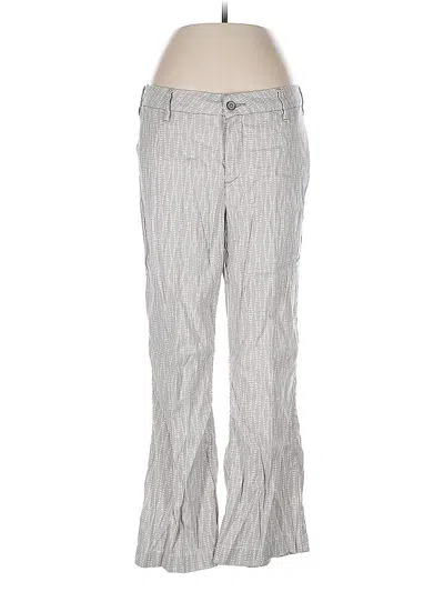 Pre-owned Nydj Casual Pants In Silver