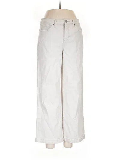 Pre-owned Nydj Casual Pants In Silver