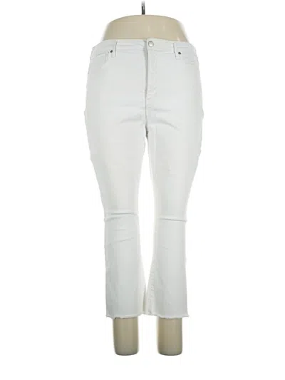 Pre-owned Nydj Casual Pants In Silver