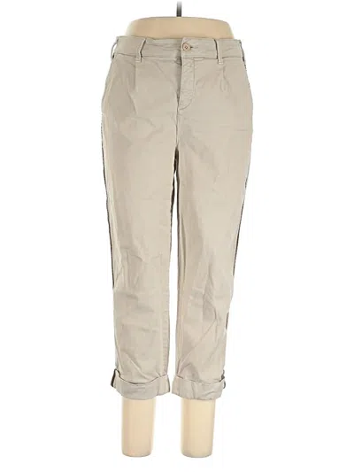 Pre-owned Nydj Casual Pants In Tan