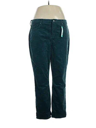 Pre-owned Nydj Casual Pants In Teal