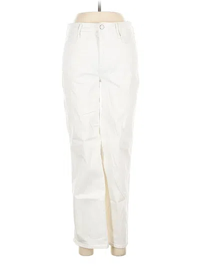 Pre-owned Nydj Casual Pants In White