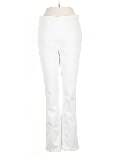 Pre-owned Nydj Casual Pants In White