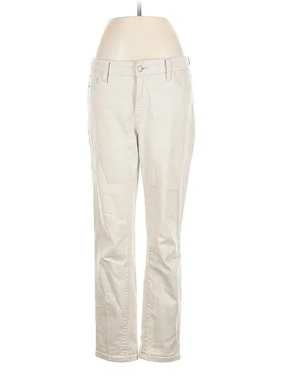 Pre-owned Nydj Casual Pants In White