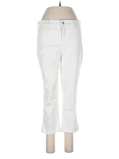 Pre-owned Nydj Casual Pants In White