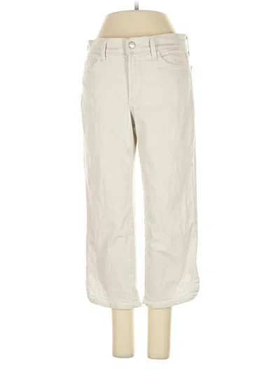 Pre-owned Nydj Casual Pants In White