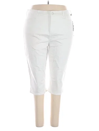 Pre-owned Nydj Casual Pants In White