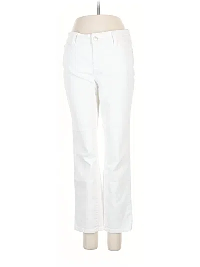 Pre-owned Nydj Casual Pants In White