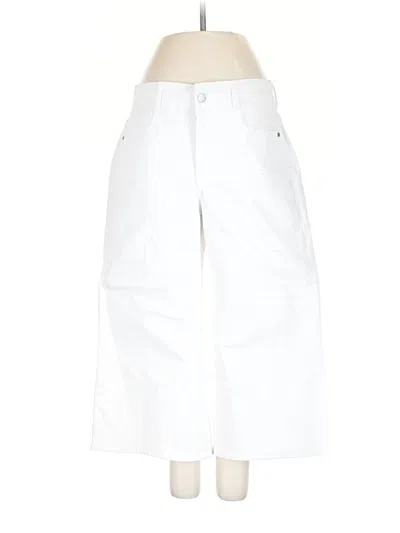 Pre-owned Nydj Casual Pants In White