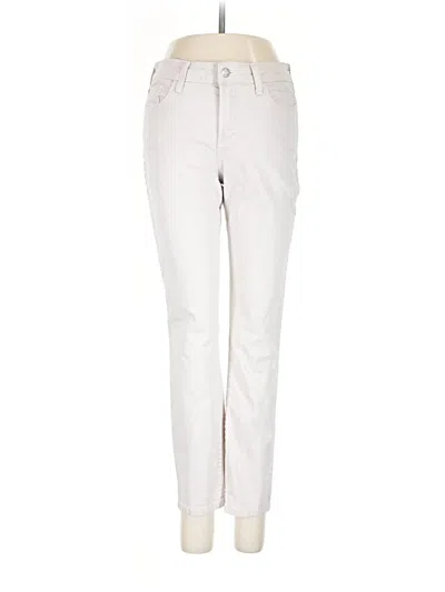 Pre-owned Nydj Casual Pants In White