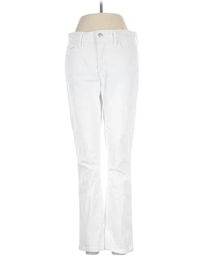 Pre-owned Nydj Casual Pants In White